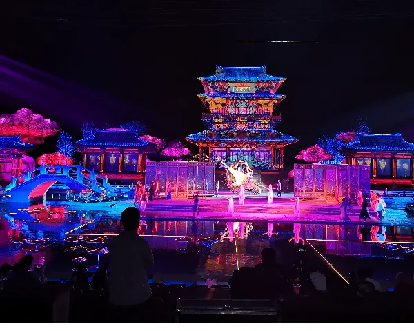 浙江古镇演艺灯光售后 广州达森灯光股份供应