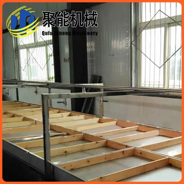 江门腐竹机用柴火锅 聚能豆制品大型设备 家庭作仿腐竹生产机