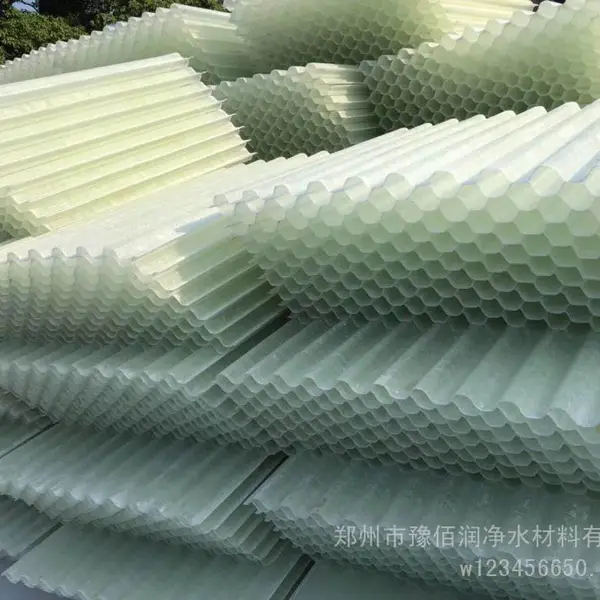 pp蜂窝填料单页厚度0.4-0.8mm 常用于沉降池固液分离