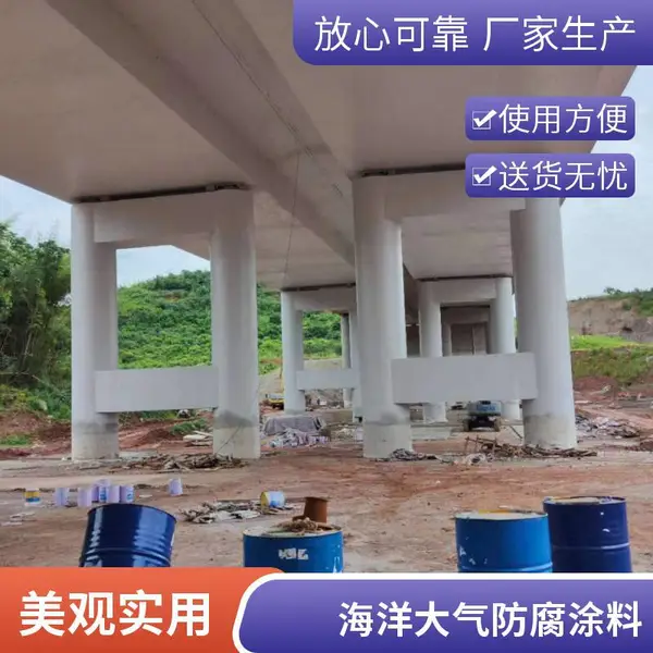 重庆厂家 双组份常温固化 峡辉氟碳高耐侯面漆 海洋大气环境适用