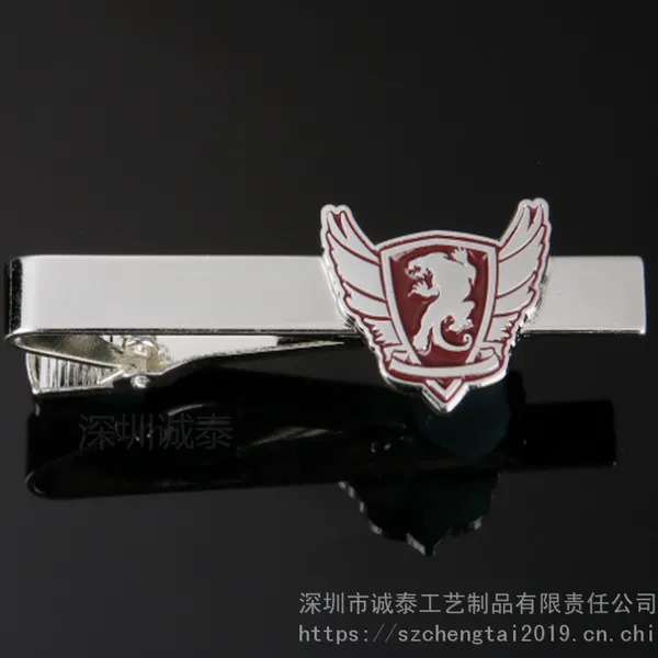 广州男士领带夹,五金饰品领带夹,多款式领夹生产