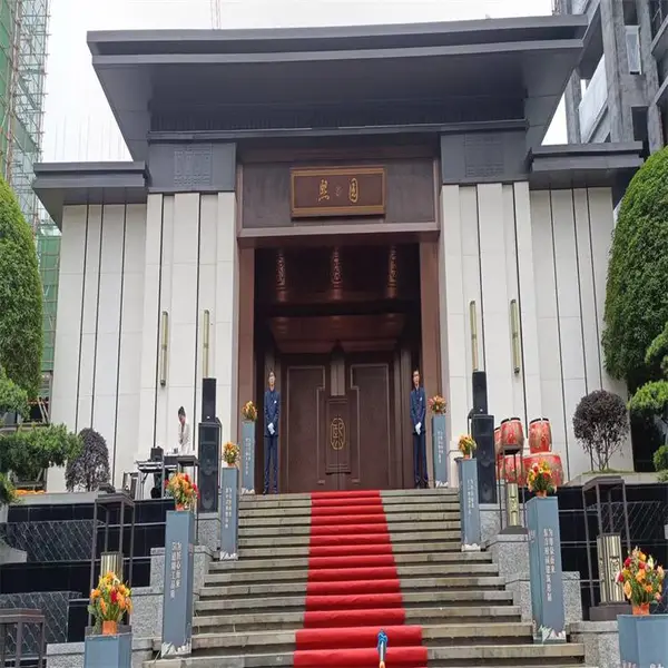 湖南郴州熙园售楼部门楼金属装饰工程来图众钰定制