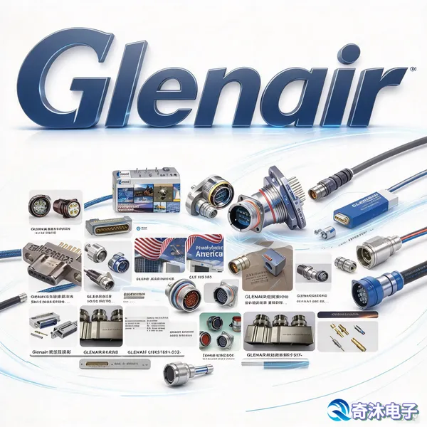 Glenair MWDM3L-53S-6K-10B 航空连接器 镀层稳定 代理销售商