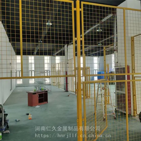 仓库隔离网铁丝网基坑护栏框架护栏网双边丝护栏网车间隔离网