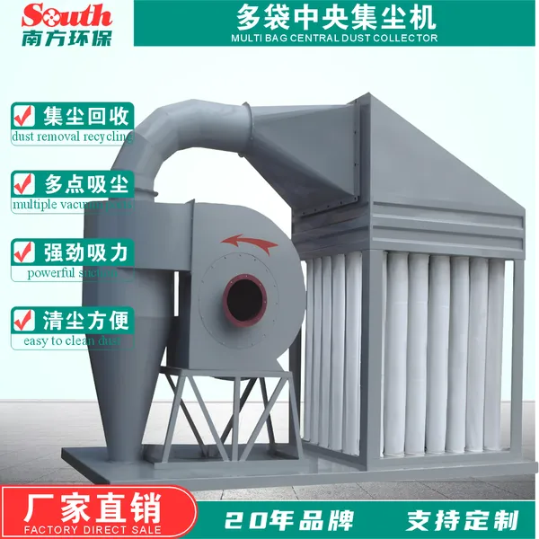 木工打磨抛光车间滤袋吸尘器 家具木业工艺品雕刻除尘回收设备