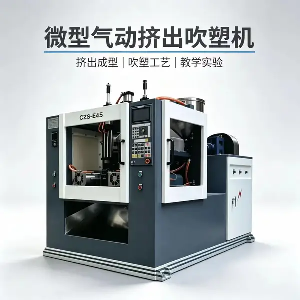 CZS-E45微型挤出吹塑机 气动驱动 节能高效 适合小型塑料瓶加工