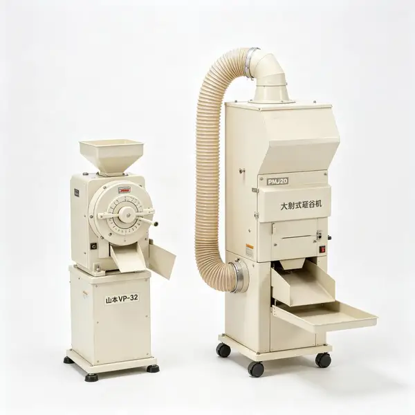 日本山本 Yamamoto VP-32 检验精米机 PMJ20砻谷机 稻谷脱壳精米设备
