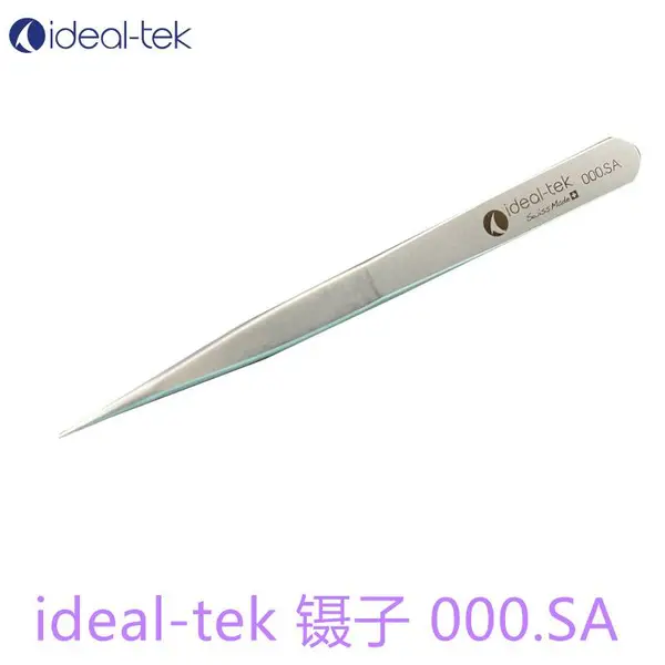 ideal-tek 000.SA 尖头不锈钢 镊子 抗磁微电子 组装镊子