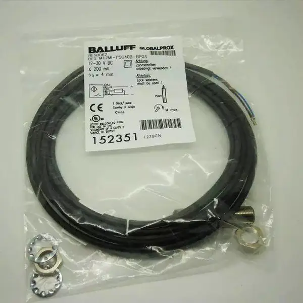 BALLUFF��³��ӽ�����BES M12MI-PSC40B-S04GԭװBES0068