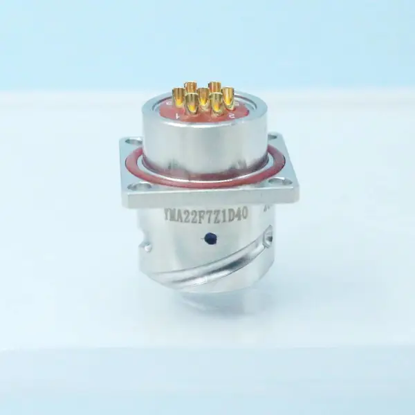 YM系列YMA22F7Z1D40 航空接插件7芯10A 圆形高密封舰船连接器IP67