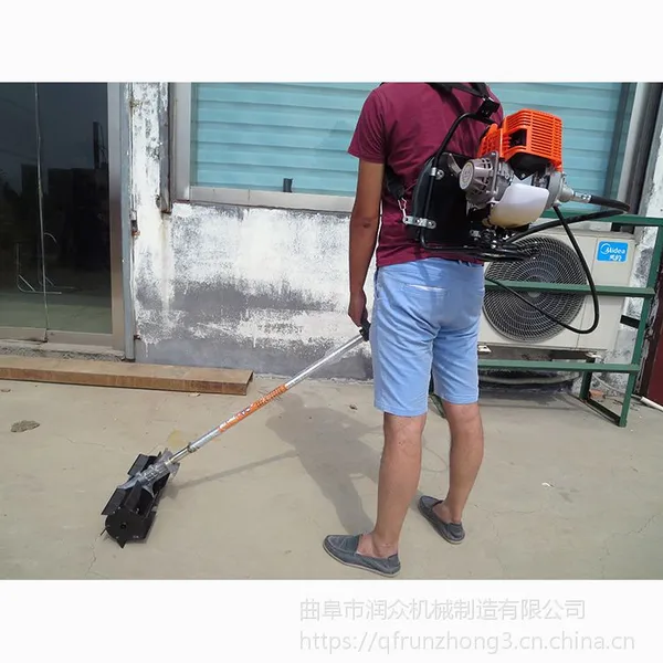 陕西园林除草机 汽油动力松土旋耕机 促销背负式除草机