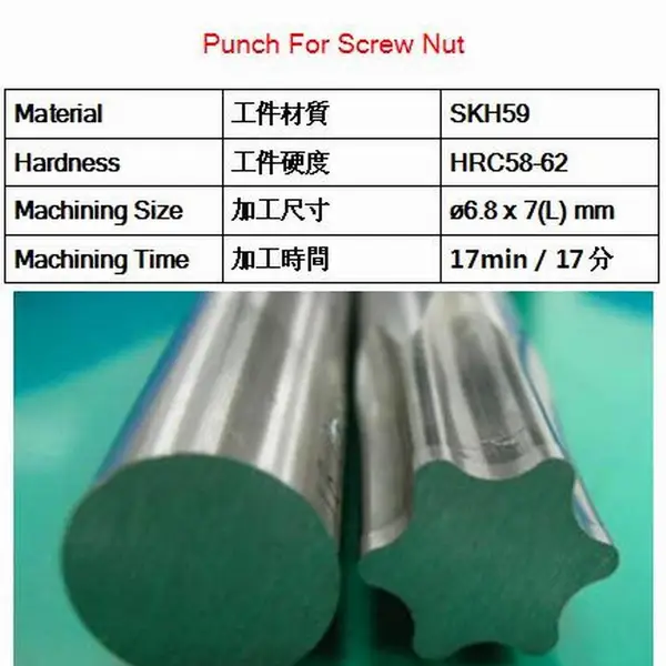 台湾福裕CHevalIER PunchForScrewNut沖棒