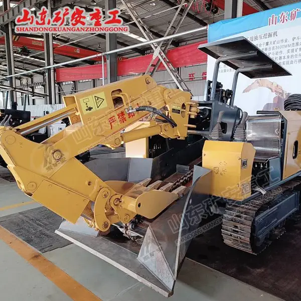ZWY-60/22L履带式电液动挖掘式装载机 煤安防爆一体多用扒渣机