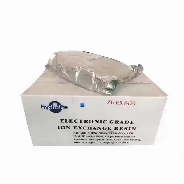 争光牌超纯水专用ZGER8420电子级混床离子交换树脂