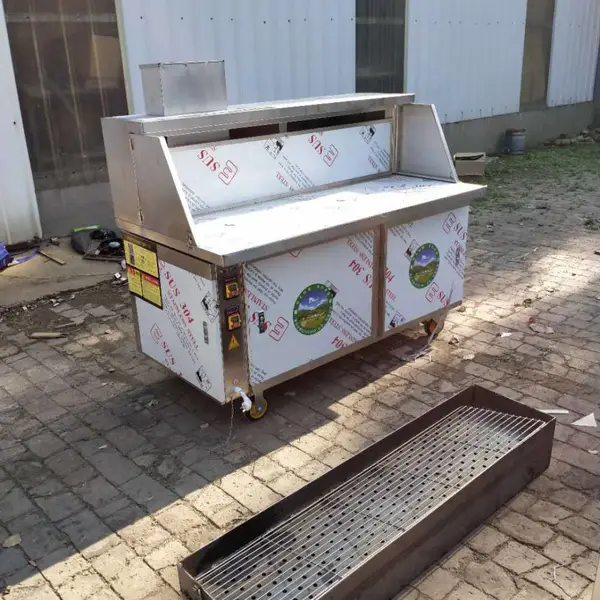 铁板烧烤炉铸铁炉子木炭烤串炉烧烤架烧烤车匹配炉具定制
