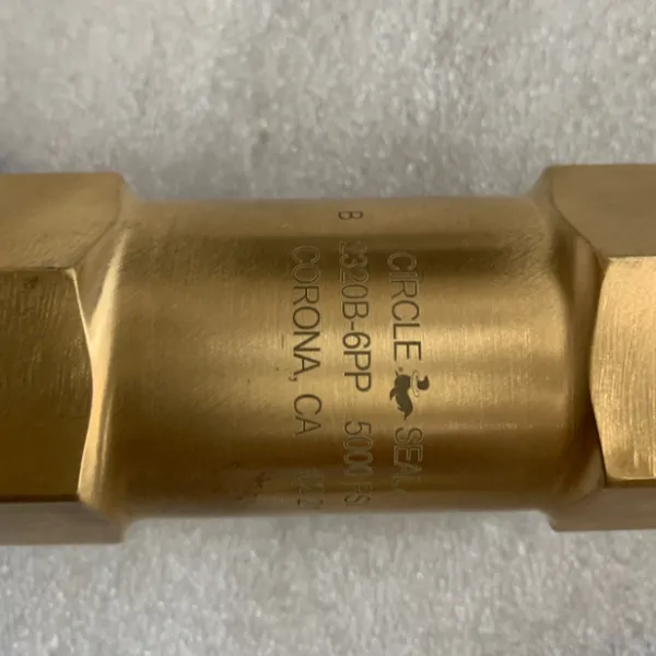 优势供应 Circle Seal Controls 阀 2320B-6PP