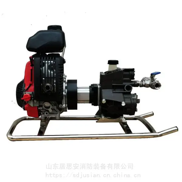 森林灭火接力水泵 BLT-58/500S背负式森林消防高压泵高压柱塞泵