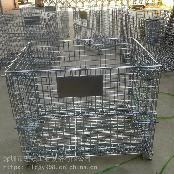 仓储笼-存货笼-储物笼-物料笼-铁笼子深圳理顿