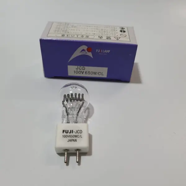 日本富士FUJILAMP JCD 100V 650W/CL 卤素灯泡投影机强光仪器灯