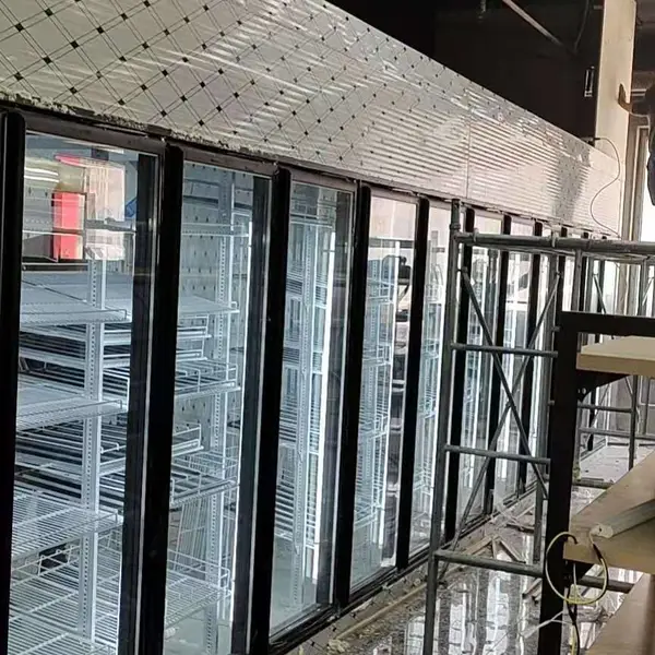 新乡后补式冷库玻璃门展示冷库供应厂家