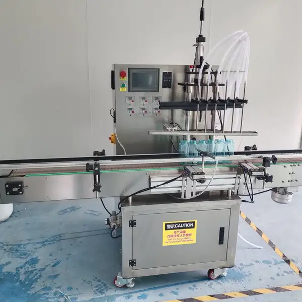 广州双工 全自动多头液体定量灌装机 304不锈钢材质升降式灌装机