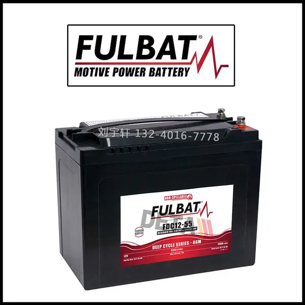 法国 FULBAT蓄电池 FP12-100 FP12-80 FP12-75全系销售 12V 6V 2V深循环