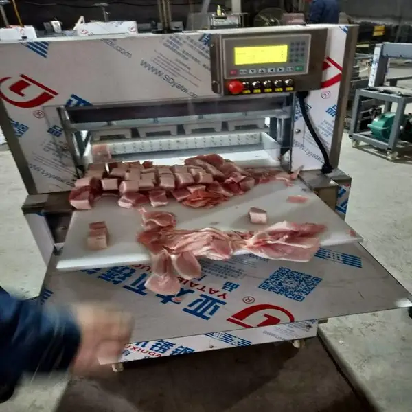 数控羊肉切片机 多功能冻肉切片机 全自动羊肉切卷机
