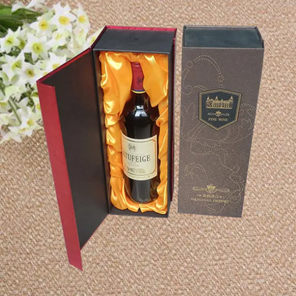 葡萄酒精装礼品盒定做 红酒精装礼品盒定做 茶叶精装礼盒定做