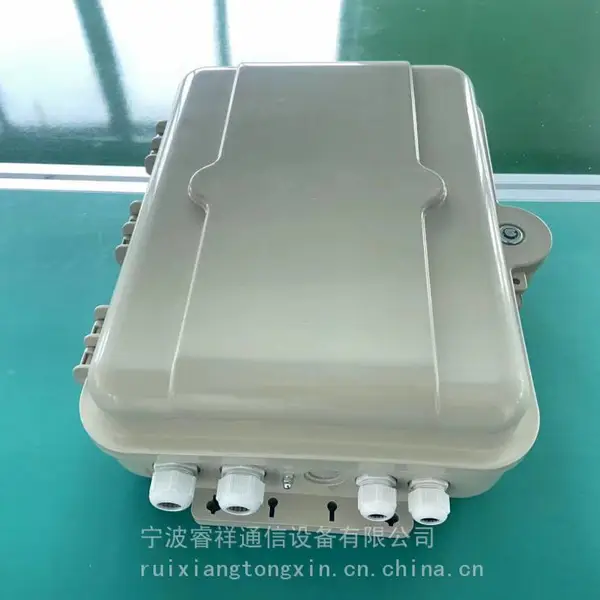 连接主干光缆与配线光缆 16芯ABS光纤分纤箱 楼道箱
