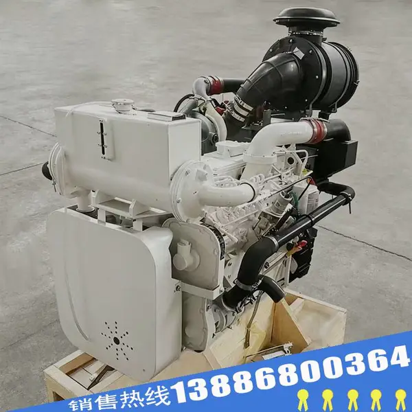 适配渔船货轮 康明斯6LTAA8.9-M315船用发动机总成 230kW船舶动力