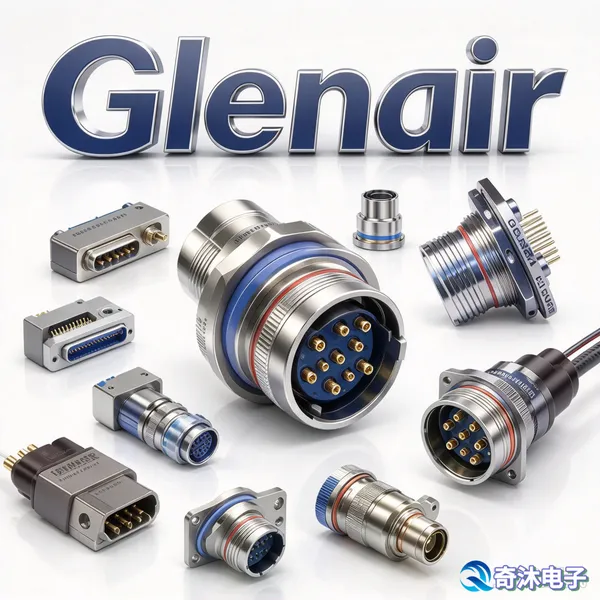 Glenair 803-004-01C9-201SZ 航空连接器 低接触电阻小体积结构