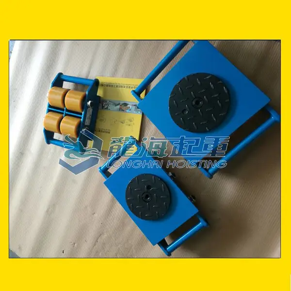 15吨直行搬运小坦克LHSR-15,印刷设备搬运坦克车,龙海起重定制
