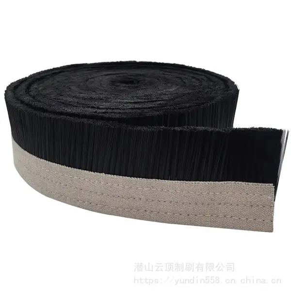 玻璃磨边机毛刷条 挡水布条刷 尼龙陶瓷机械磨边机帆布条刷 清洗刷 刷制品加工