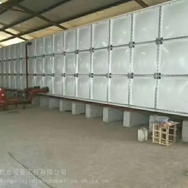 玻璃钢水箱_人防消防给水箱工程用水水箱-北京隆信机电设备