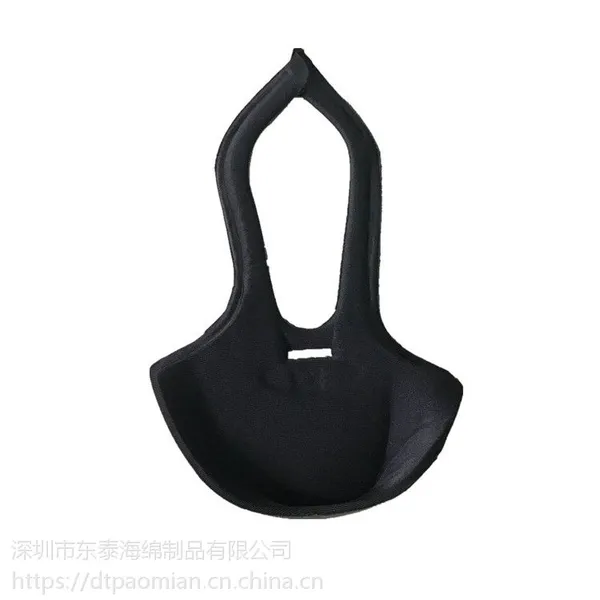 热压成型VR眼镜护垫 贴布热压成型海绵VR眼镜垫个性定制生产厂家