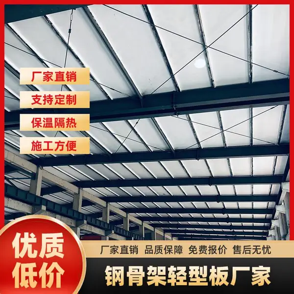 启洋出品钢骨架轻型板 轻质承重经济实用 常用DWB6015-2规格