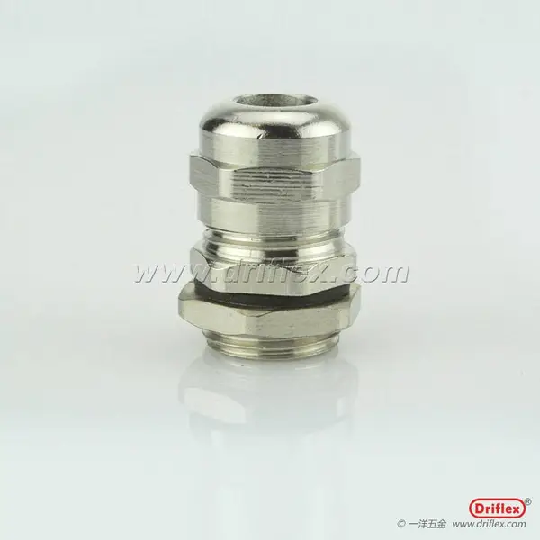 CGB铜镀镍电缆接头金属填料函含O型圈G1/2-G3