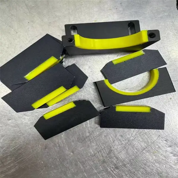 吸板 配重块 夹具包胶加工硬软胶 耐压平热压 防滑防撞 减震耐磨弹性好