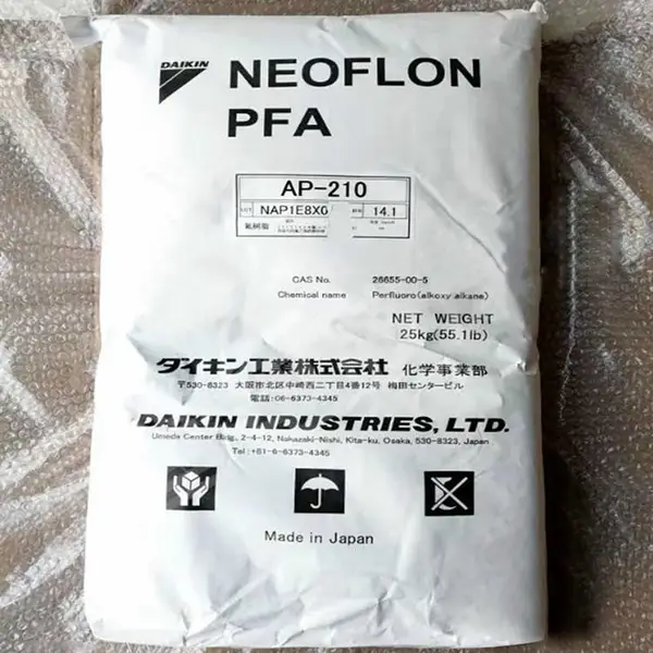 日本大金 AP-211SH高耐应力开裂PFA可熔性聚四氟乙烯pfa氟树脂
