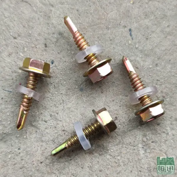 尼龙钻尾丝 M4.2*25金属钢板使用 重庆标准件批发 耐过载