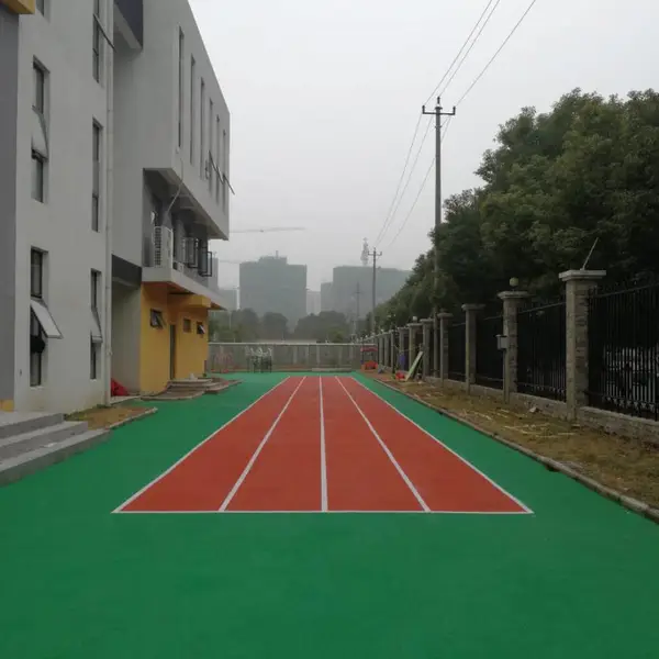 宝山塑胶跑道厚度定制宝山室外学校塑胶跑道宝山学校透气跑道