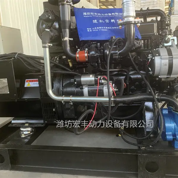 30千瓦船用发电机 柴油机WP2.3CD33E200潍柴船用发电机组