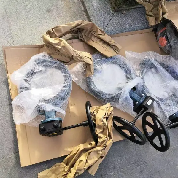 EBRO蝶阀对夹式涡轮手柄Z011-A系列铸铁手动执行器进口阀门