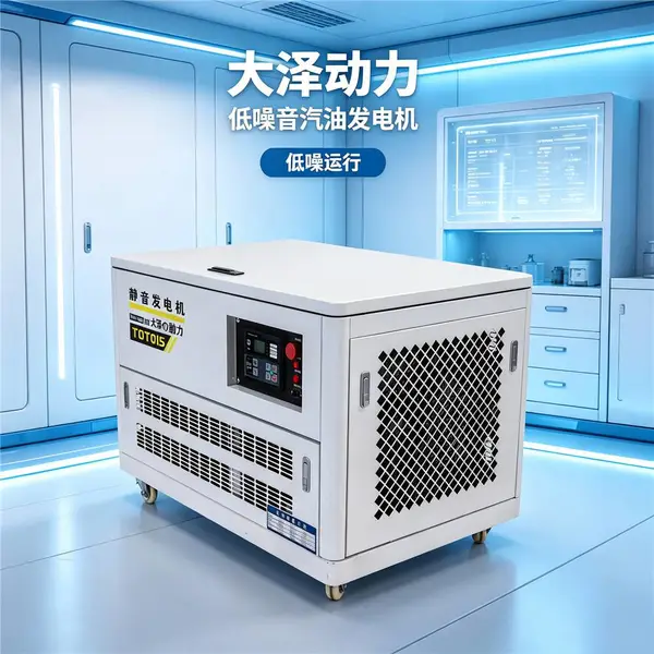 12kw汽油发电机低噪音支持定制机房备用