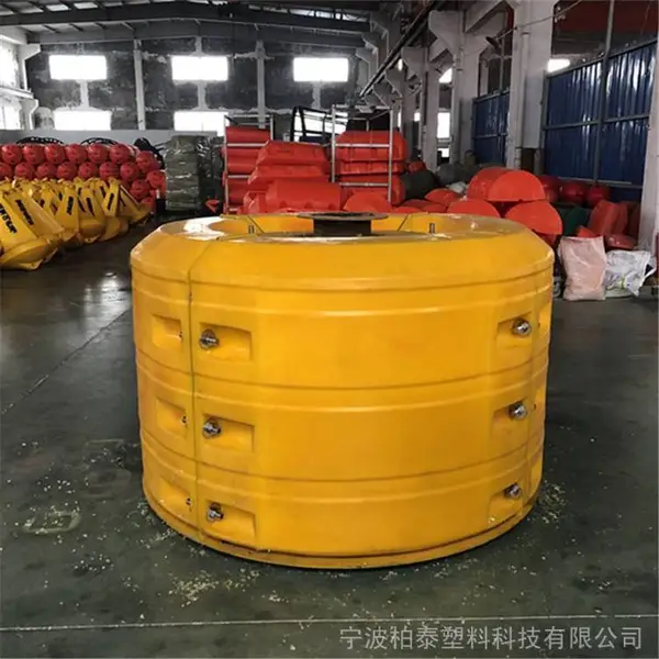 直径1.8米龙骨组合锚系塑料浮标 自动脱钩系船锚标