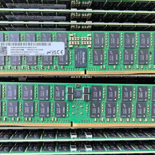 镁光全新原装MTC40F2046S1RC56BD2 64G DDR5 5600 1.1V高速服务器内存