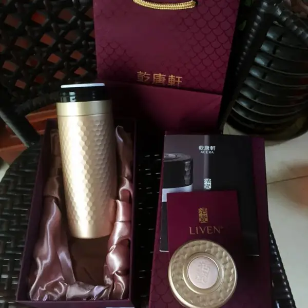 时尚西安乾唐轩活瓷杯 保温陶瓷杯 金石保温陶瓷礼品杯 台湾品牌