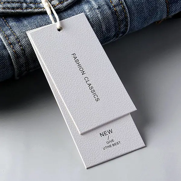 宣企服装吊牌定做logo***服装店订制衣服女装标签挂牌