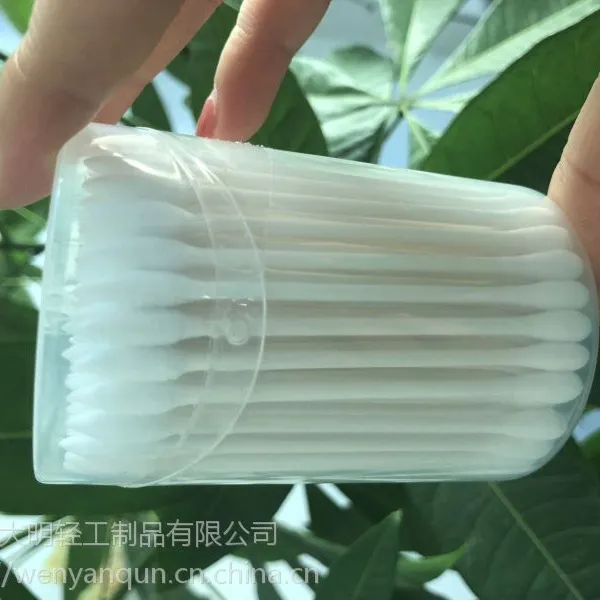 竹炭黑色纸棒多种头型 可OEM 棉签贴牌加工福建大明轻工荣誉出品小艾