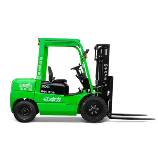 青岛3吨锂电叉车四轮平衡重电动叉车中力电力叉车电瓶叉车电动托盘搬运车